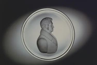 Engraved portrait by Dominick Biemann