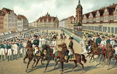 Entry of the Three Allied Monarchs into Leipzig