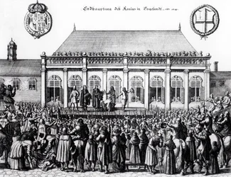 Execution of Charles I at Whitehall, January 30th 1649