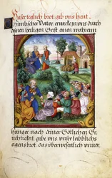 Folio 55: The Feeding of the Five Thousand