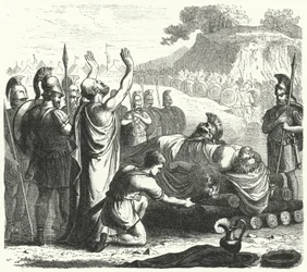 Funeral Ceremony after the Battle of Coronea, 394 BC
