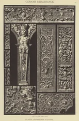 German Renaissance, Plastic Ornaments in Stone