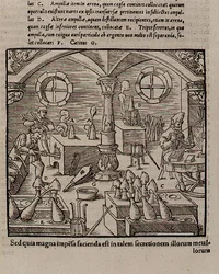 Glass Making, from a Book of Trades