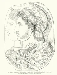 Gonzaga Cameo, Ancient Greek engraved gem
