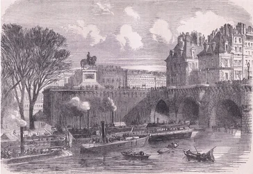 Gun Boats on the Seine