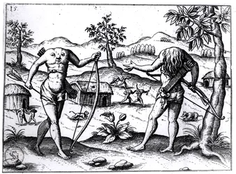 Headless men and women, illustration from Sir Walter Raleigh
