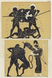 Hector and Diomedes
