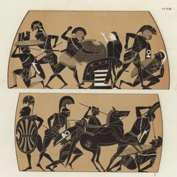 Hercules defeats Cycnus