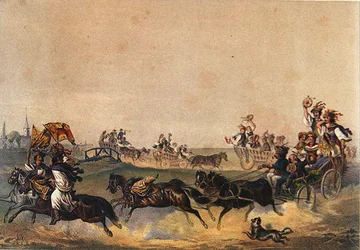 Hungarian Wedding Procession