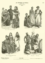 Indian Costumes, Late 19th Century