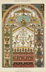 Italian Renaissance, Ceiling and Wall-Painting