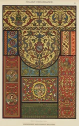 Italian Renaissance, Embroidery and Carpet Weaving