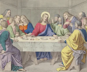Jesus Institutes the Holy Eucharist