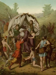 Joseph Receives Jacob in Goshen