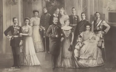 Kaiser Wilhelm II of Germany and His Family