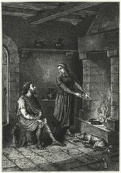 King Alfred and the burned cakes