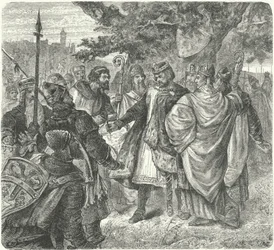 King John Agreeing to the Magna Carta, Runnymede