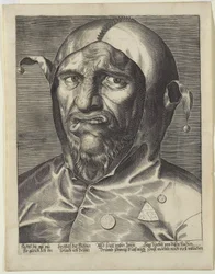Large Head of a Jester, c.1600