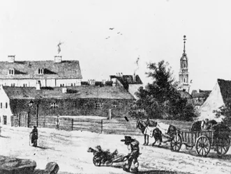 Lodging at the Rosenthaler gate