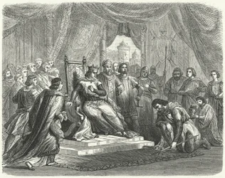 Malcolm IV of Scotland Paying Homage to Henry II of England at Chester