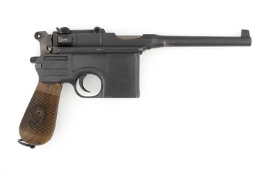 Mauser C96 9 mm self-loading pistol, export model converted to 9 mm Parabellum (pistol, self-loading, Mauser, 9 mm C96 conversion)