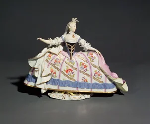 Meissen Figure of a Woman