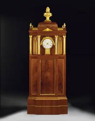 Musical organ clock, late 18th century