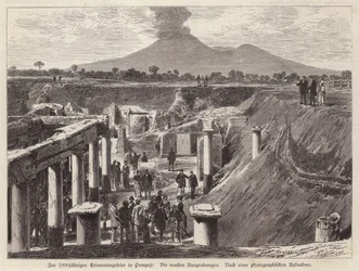 New Excavations at Pompeii, Italy