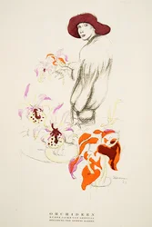 Orchideen, Short Jacket by Gerstel, from Styl, pub.1922
