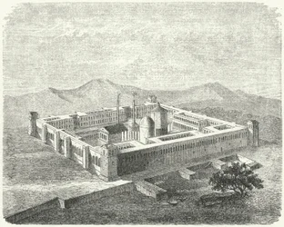 Palace of Diocletian at Salona, capital of the Roman province of Dalmatia