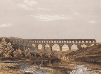 Pont du Gard, Roman Aqueduct, Nimes, France