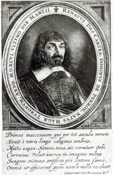 Portrait of Rene Descartes, 1644