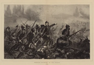 Prussian Infantry at the Charge