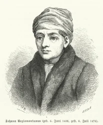 Regiomontanus, German Renaissance Mathematician and Astronomer (engraving)