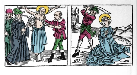 Representation of the Martyrdom of Saint Seraphia