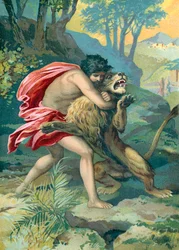 Samson and the Lion