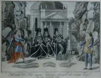 Scene from The Magic Flute by Wolfgang Amadeus Mozart