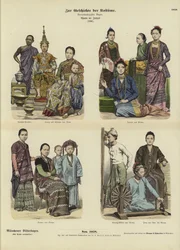 Siamese and Burmese Costumes, 1886