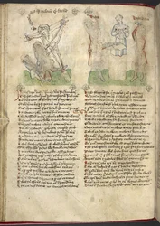 The Raising of the Cross; Jubal and Tubal-Cain, from 