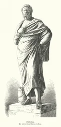 Statue of Sophocles, Ancient Greek playwright