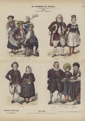Swiss Costume, End 18th Century