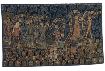 Tapestry Illustrating the Month of July, c.1400-25