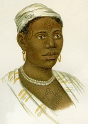 Tattooed African Woman, 1894