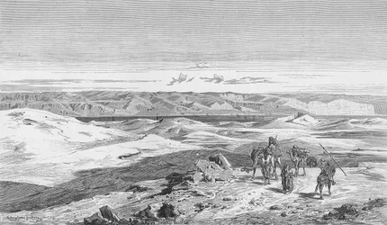 The Dead Sea, from the Heights of Bethany