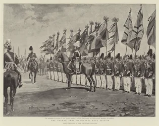 The German Army Manoeuvres near Stettin