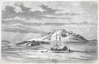 The Germania on Sabine Island, London 1874