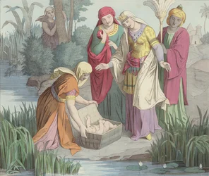 The Infant Moses is Found