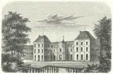 The Tuileries Palace, Paris, in 1799