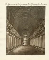 The caves of Carli in India