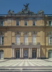 The marble courtyard, designed by Georg Carl Heinrich von Dollmann